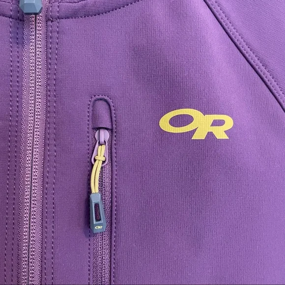 Outdoor Research Ferrosi Grid Jacket Purple Base Coat - Picture 5 of 8